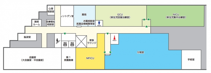 2階 フロアマップ
