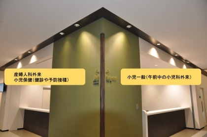 受診当日の受付窓口